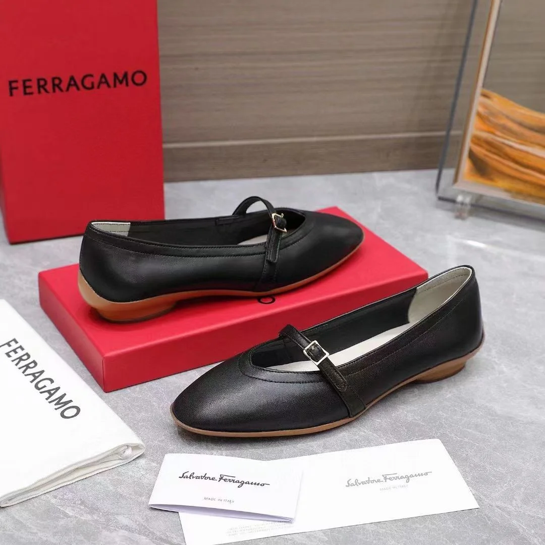 Breathable Ferragamo Shoes 6519