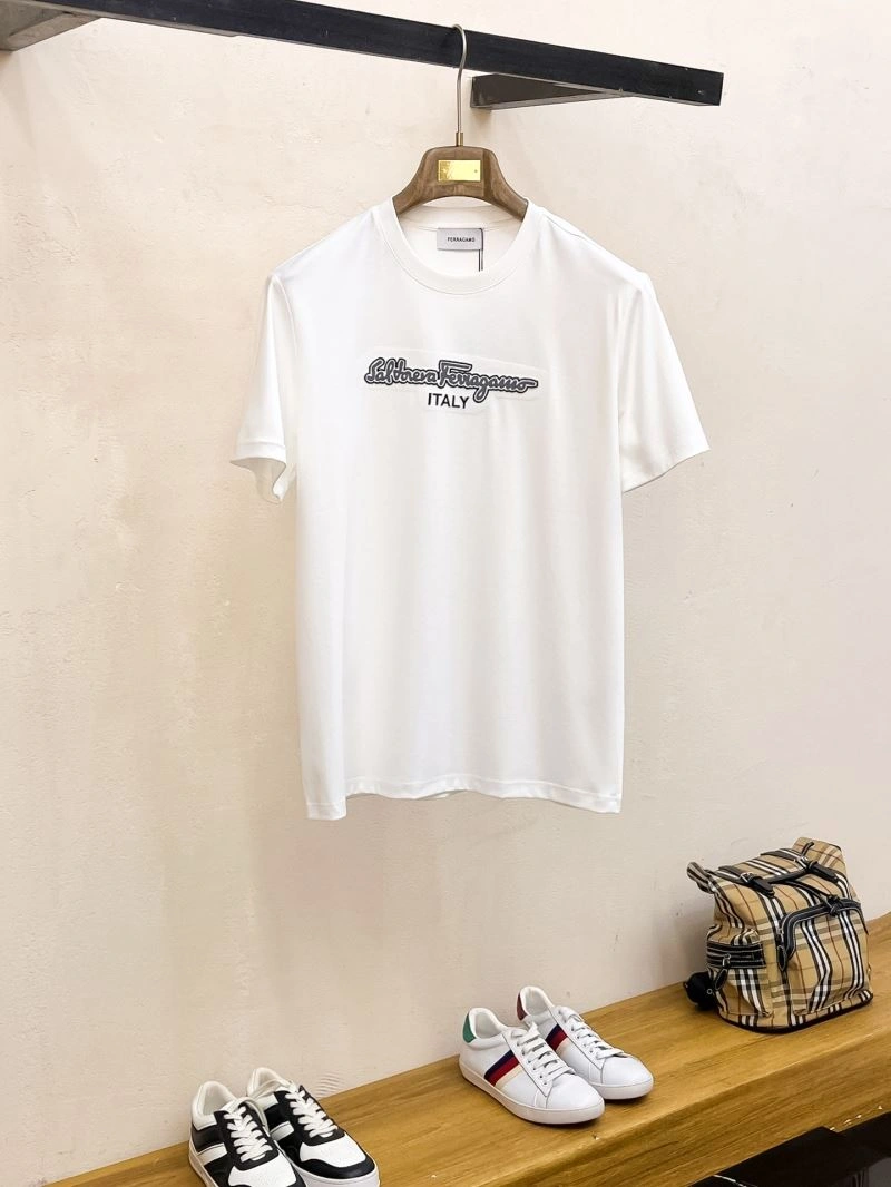 Ferragamo T-Shirts Minimalist 161702