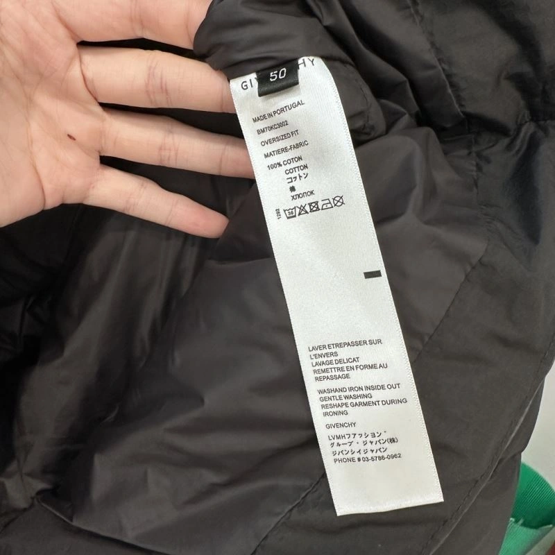 Breathable Givenchy Down Jackets 124212