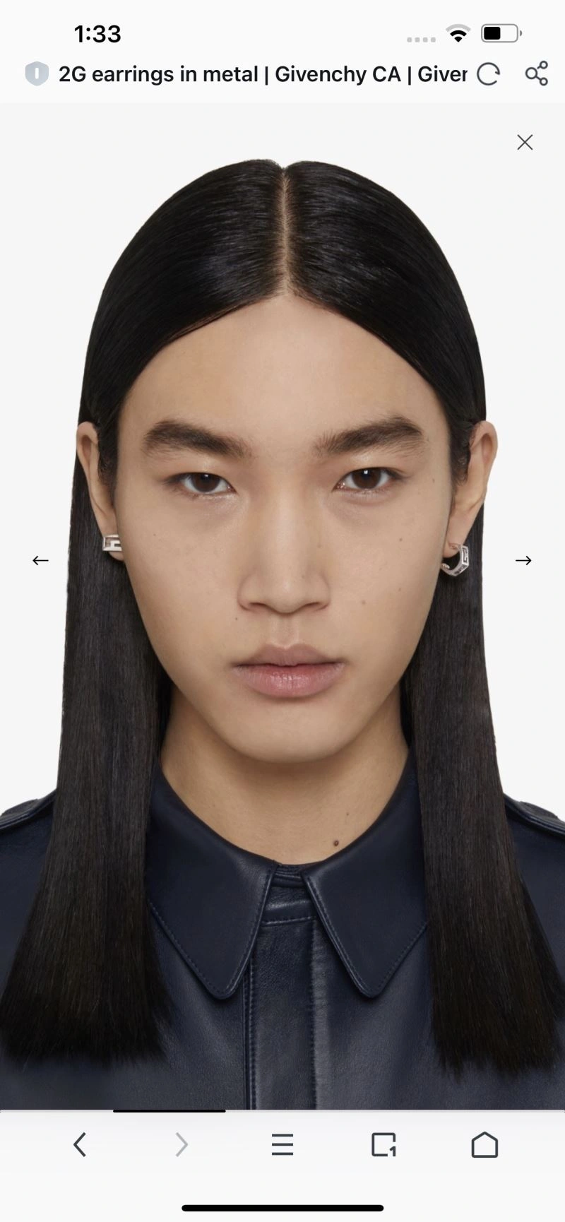Tailored Givenchy Earrings 212180