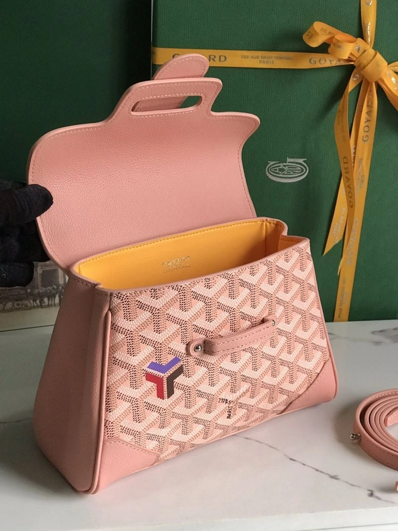 Refined Goyard Top Handle Bags 61894
