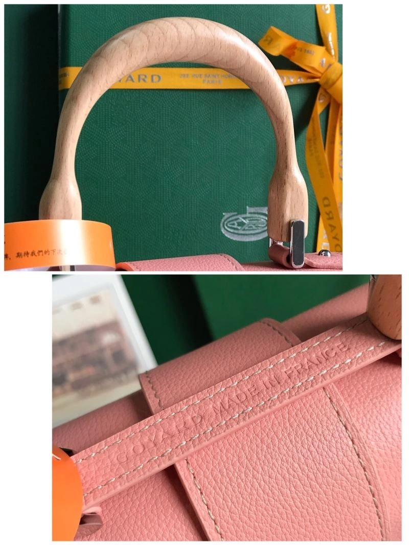 Refined Goyard Top Handle Bags 61894