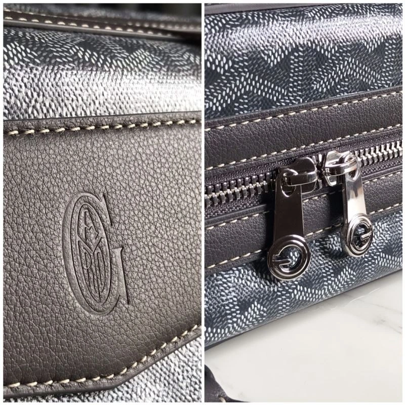 OdorResistant Goyard Top Handle Bags 61825