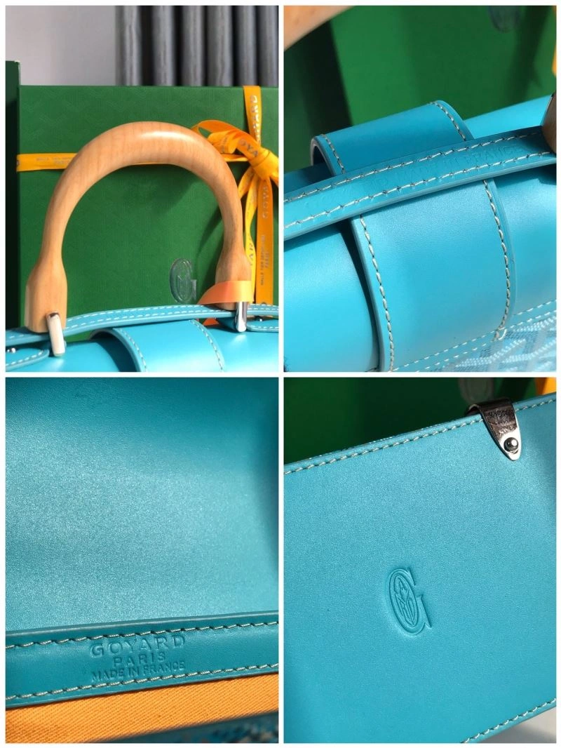 Supportive Goyard Top Handle Bags 61823