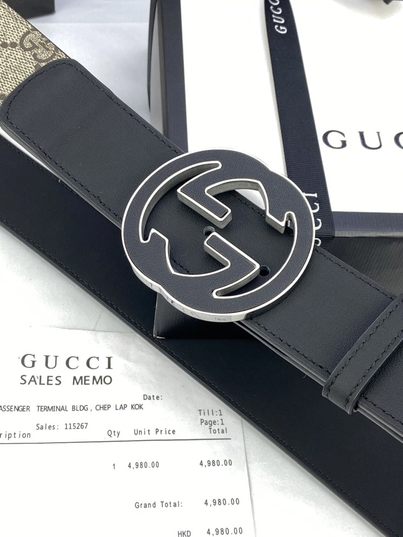 RelaxedFit Gucci Belts 293225