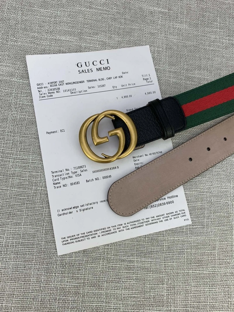 Gucci Belts Refined 293084