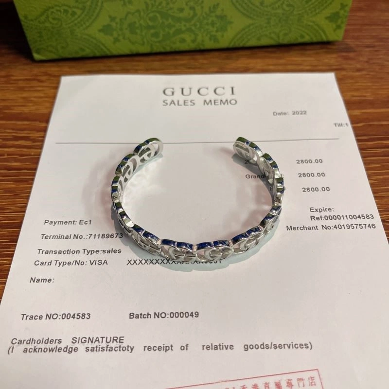 Breathable Gucci Bracelets 244186
