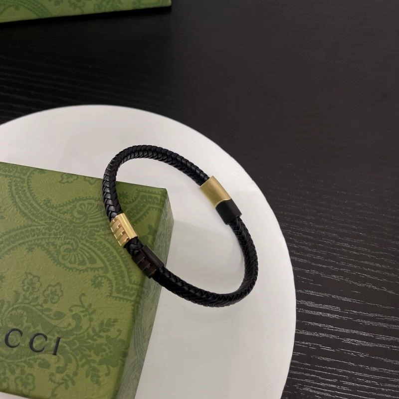 SmoothTexture Gucci Bracelets 243864