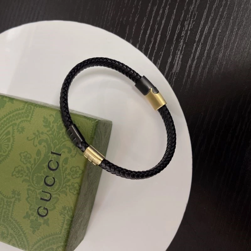 SmoothTexture Gucci Bracelets 243864