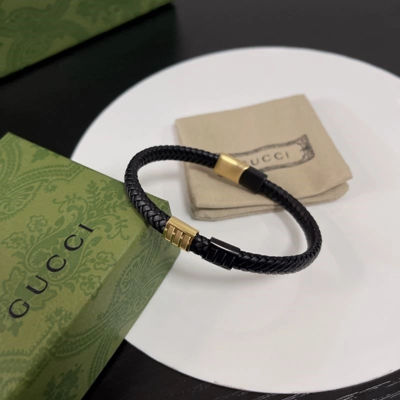 SmoothTexture Gucci Bracelets 243864