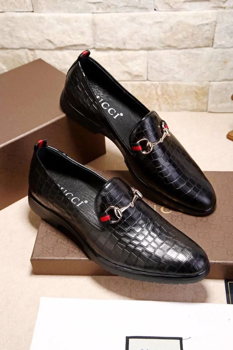 Bright Gucci Business Shoes 24217