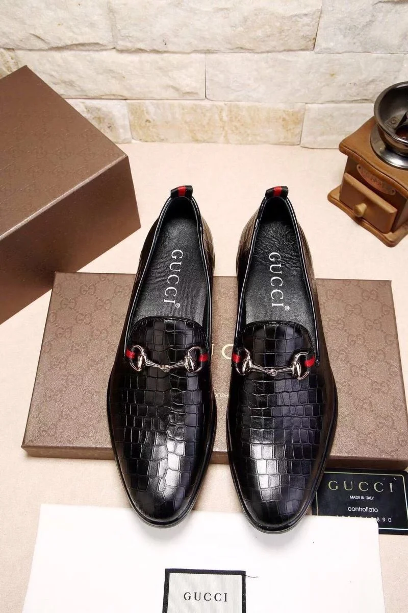 Bright Gucci Business Shoes 24217