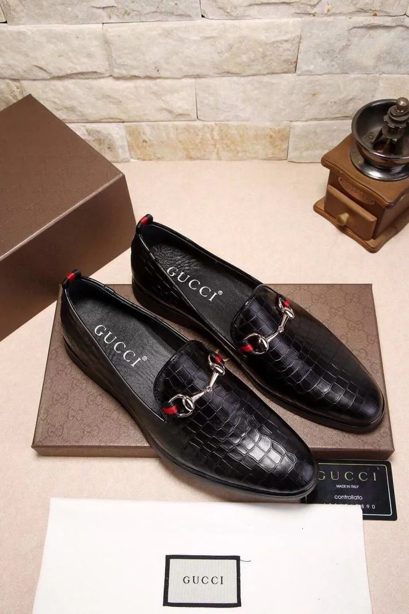 Bright Gucci Business Shoes 24217