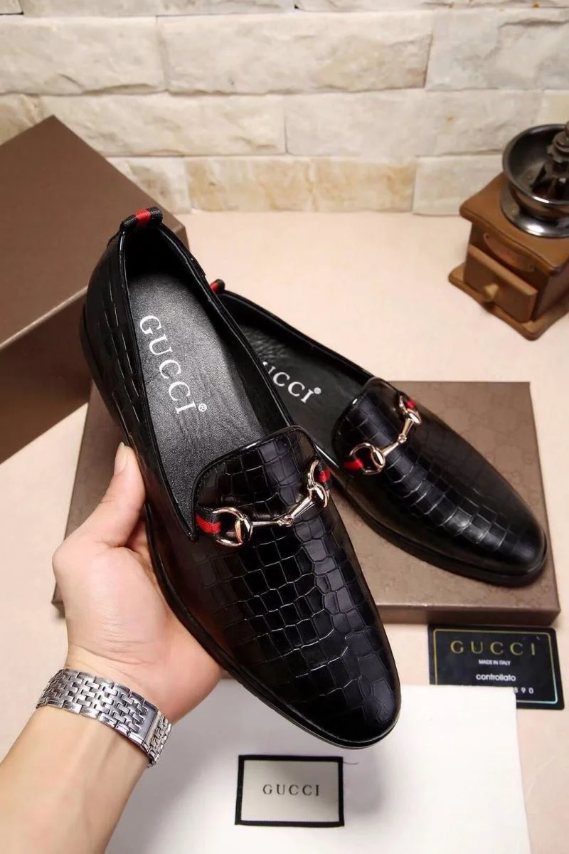 Bright Gucci Business Shoes 24217
