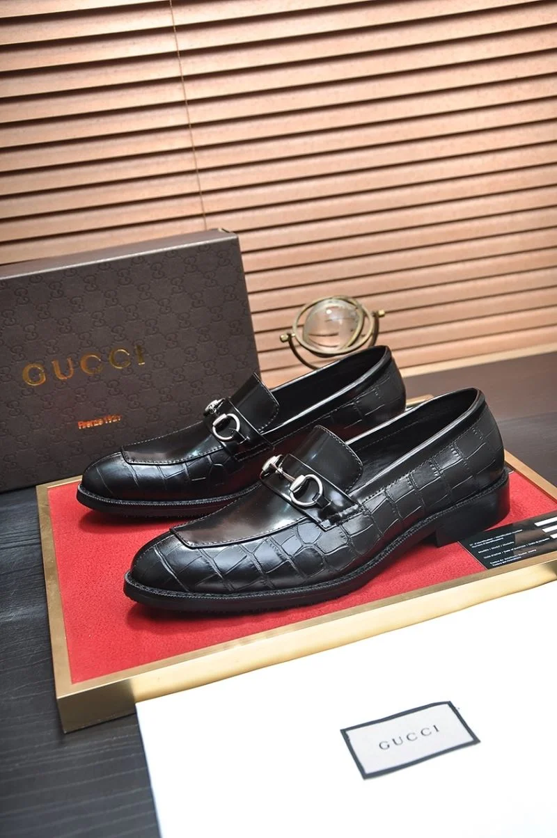 Gucci Business Shoes Flexible 25853