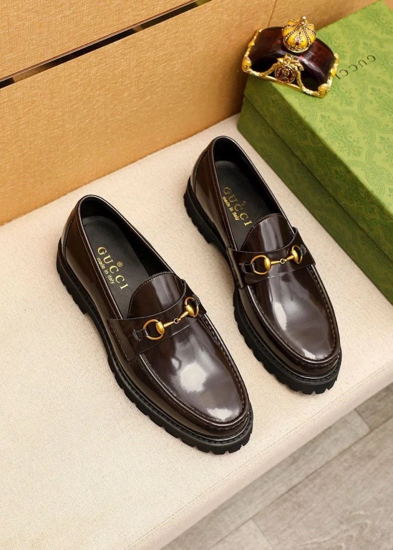 Gucci Business Shoes SmoothTexture 25848