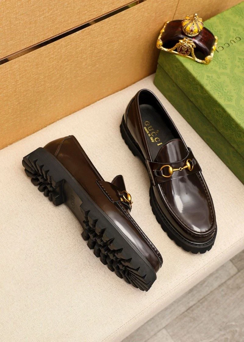 Gucci Business Shoes SmoothTexture 25848