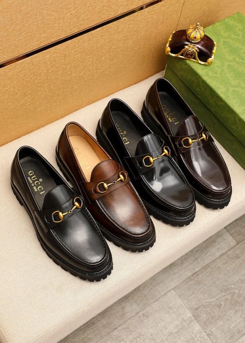 Gucci Business Shoes SmoothTexture 25848