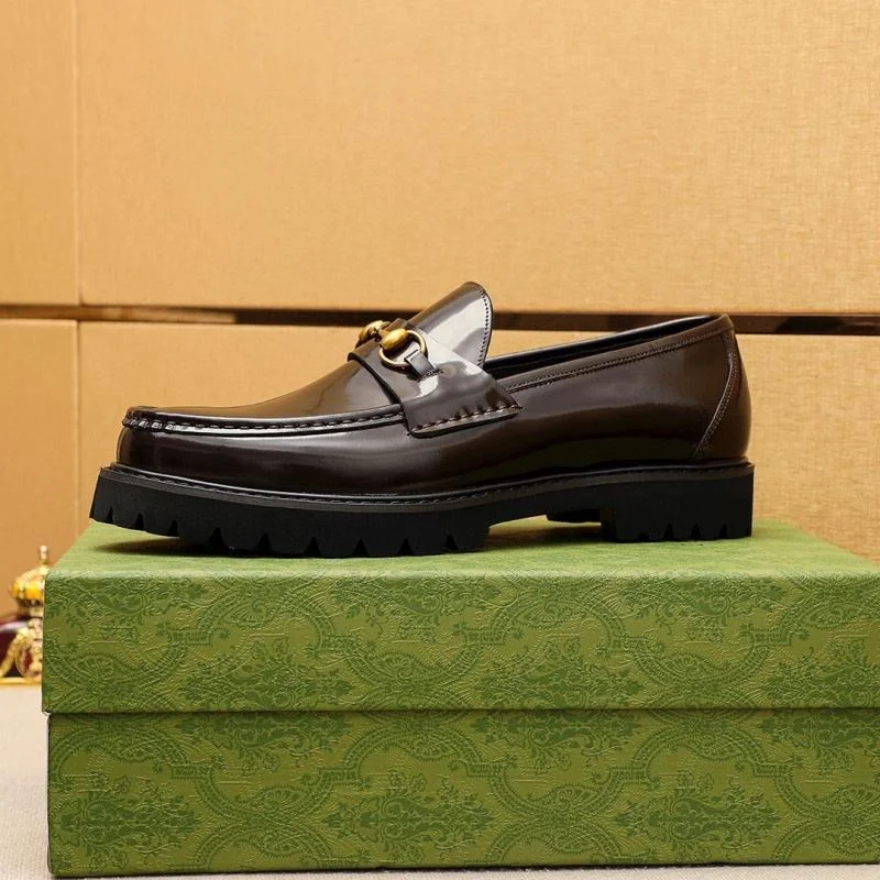 Gucci Business Shoes SmoothTexture 25848