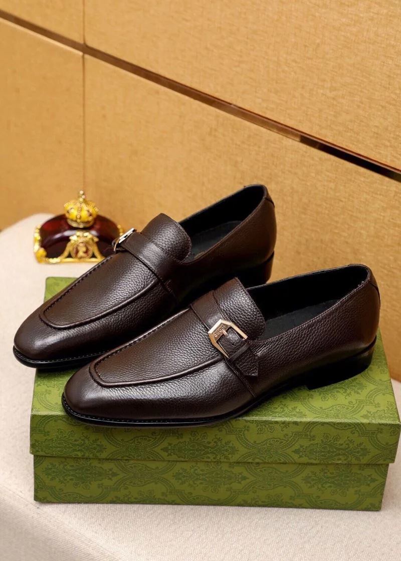 Gucci Business Shoes Breathable 25819