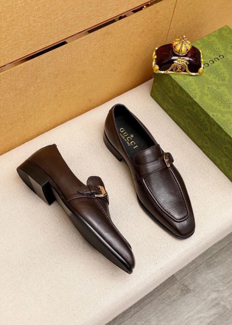 Gucci Business Shoes Breathable 25819