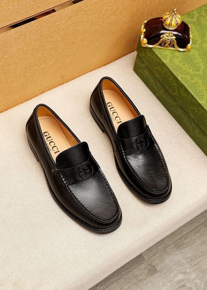 Bright Gucci Business Shoes 25839