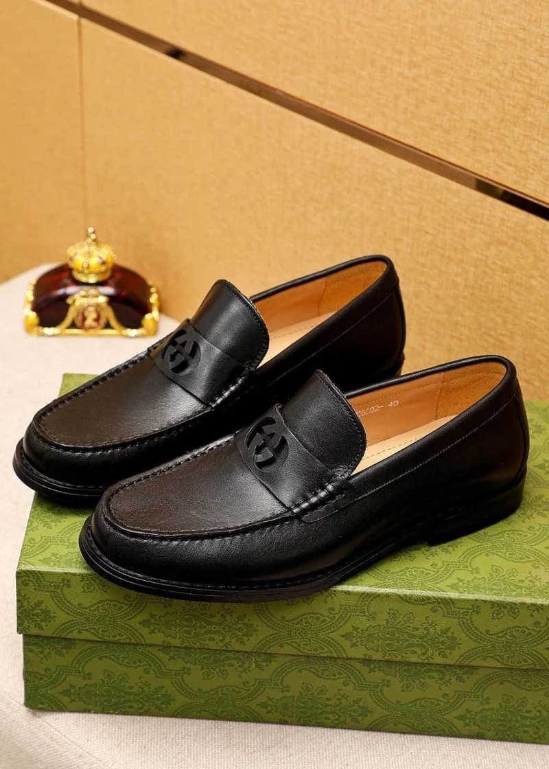 Bright Gucci Business Shoes 25839