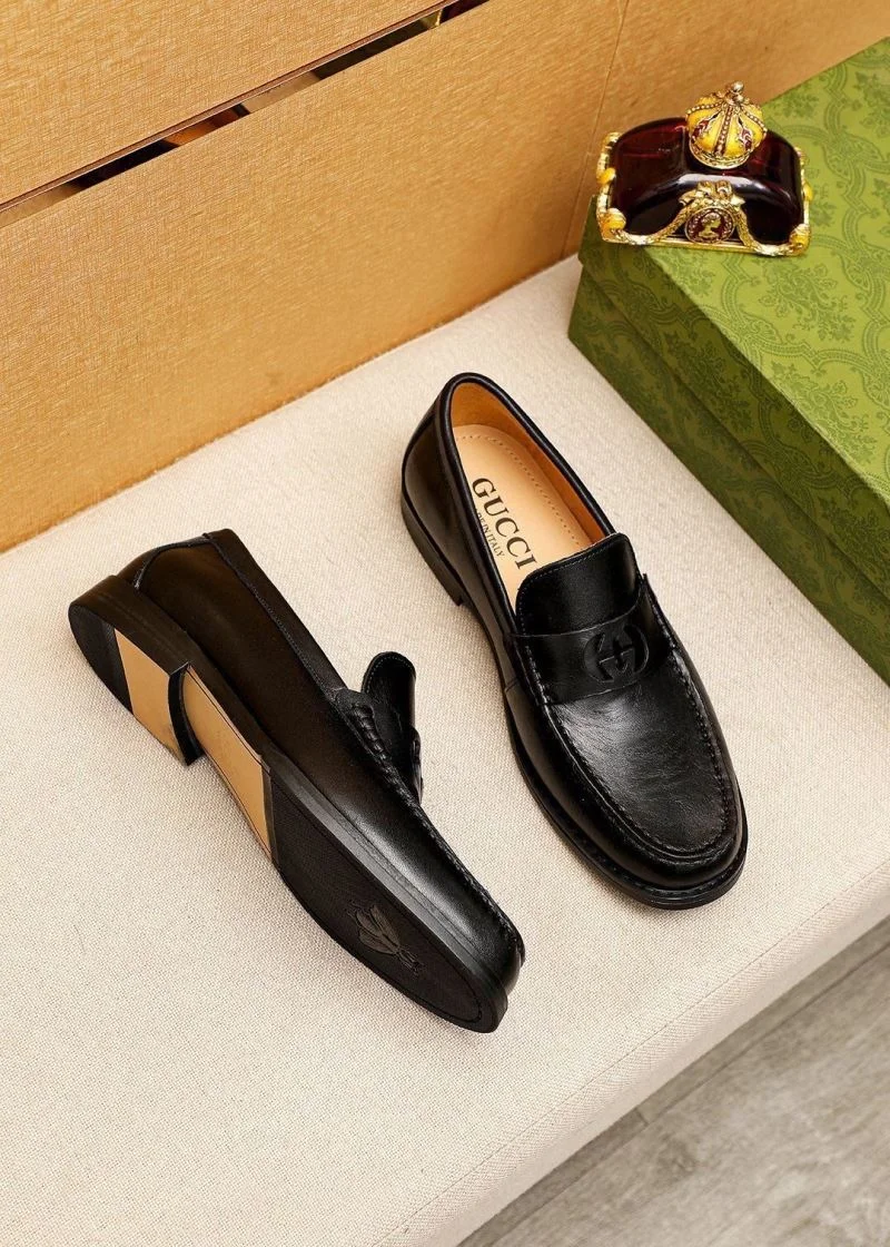 Bright Gucci Business Shoes 25839
