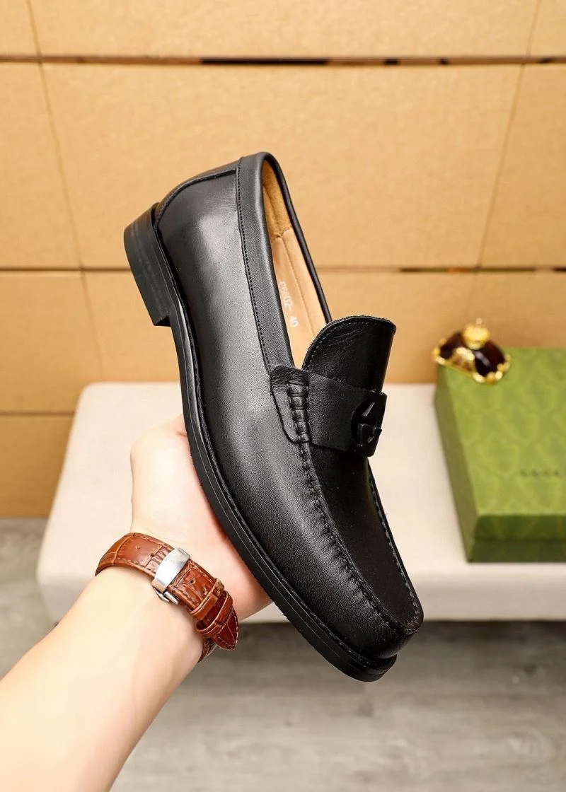 Bright Gucci Business Shoes 25839