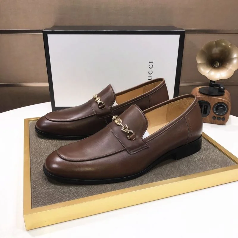 Gucci Business Shoes Breathable 25730