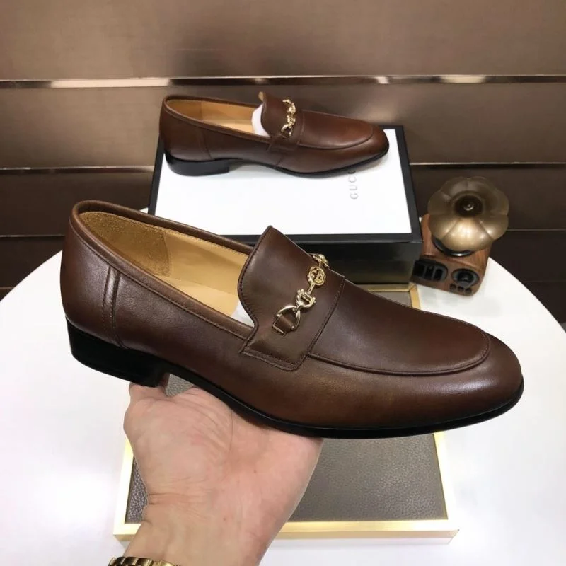 Gucci Business Shoes Breathable 25730