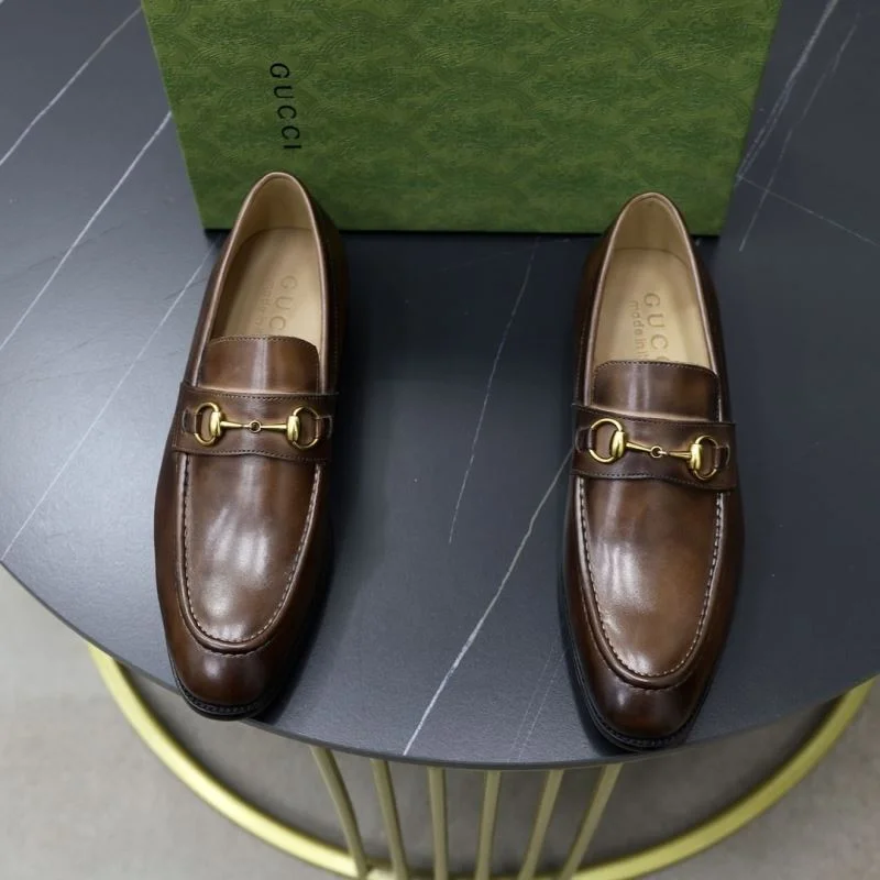 Gucci Business Shoes Stretchable 25697