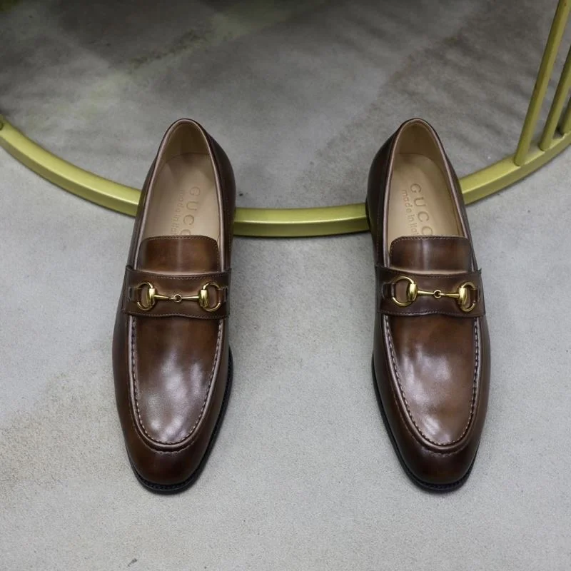 Gucci Business Shoes Stretchable 25697