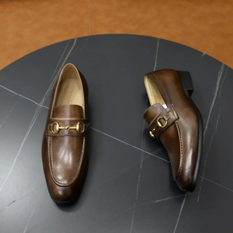 Gucci Business Shoes Stretchable 25697