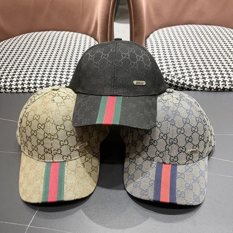 Compact Gucci Caps 258868