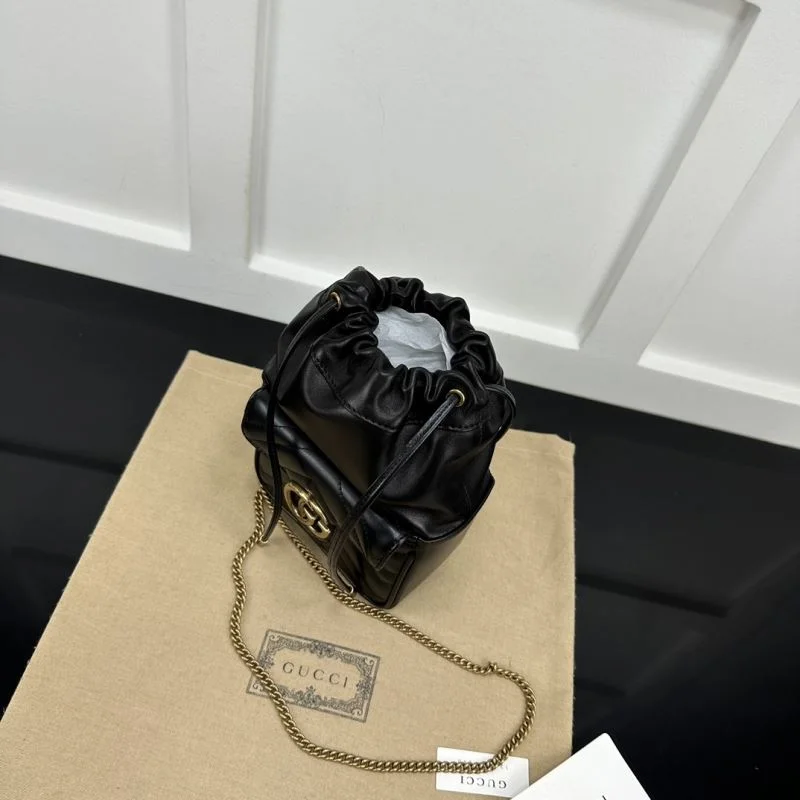 RelaxedFit Gucci Drawstring Bags 51419