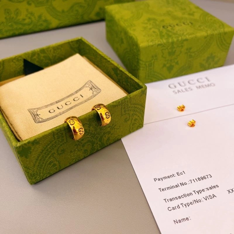 WaterResistant Gucci Earrings 245149
