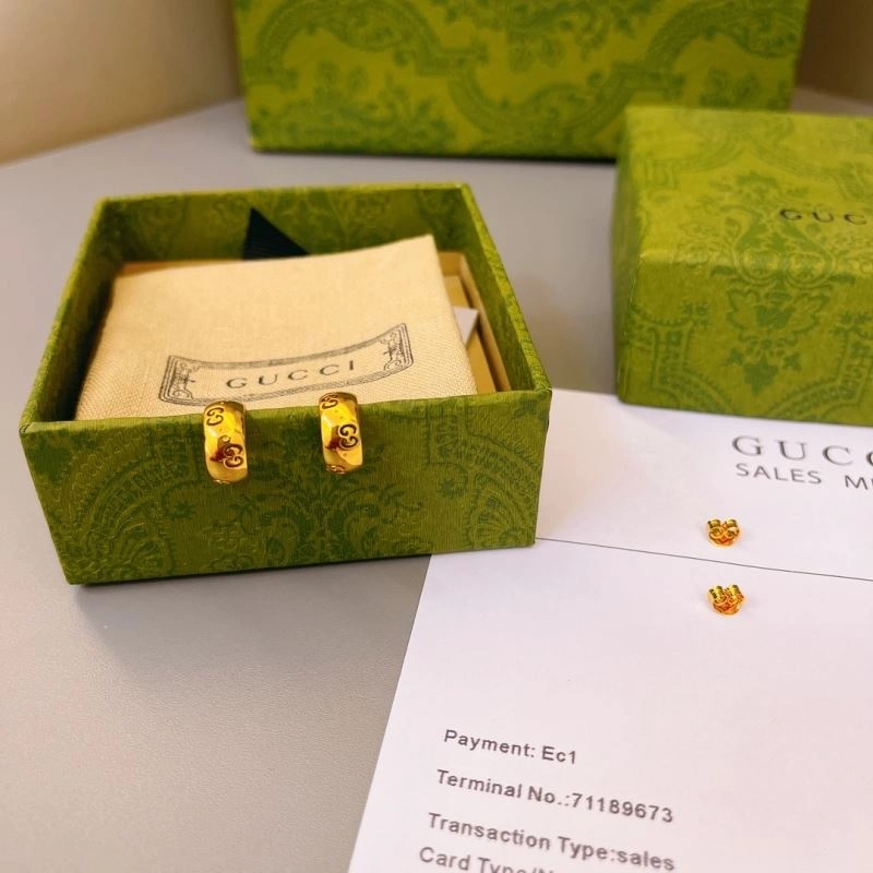 WaterResistant Gucci Earrings 245149