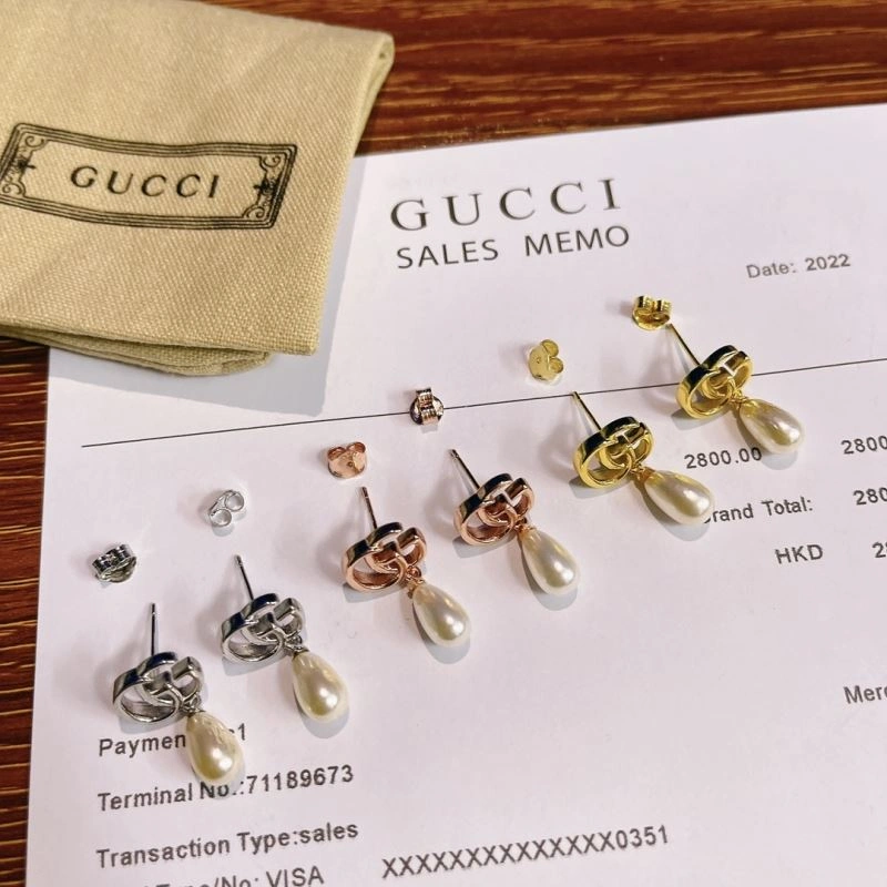 OdorResistant Gucci Earrings 244805