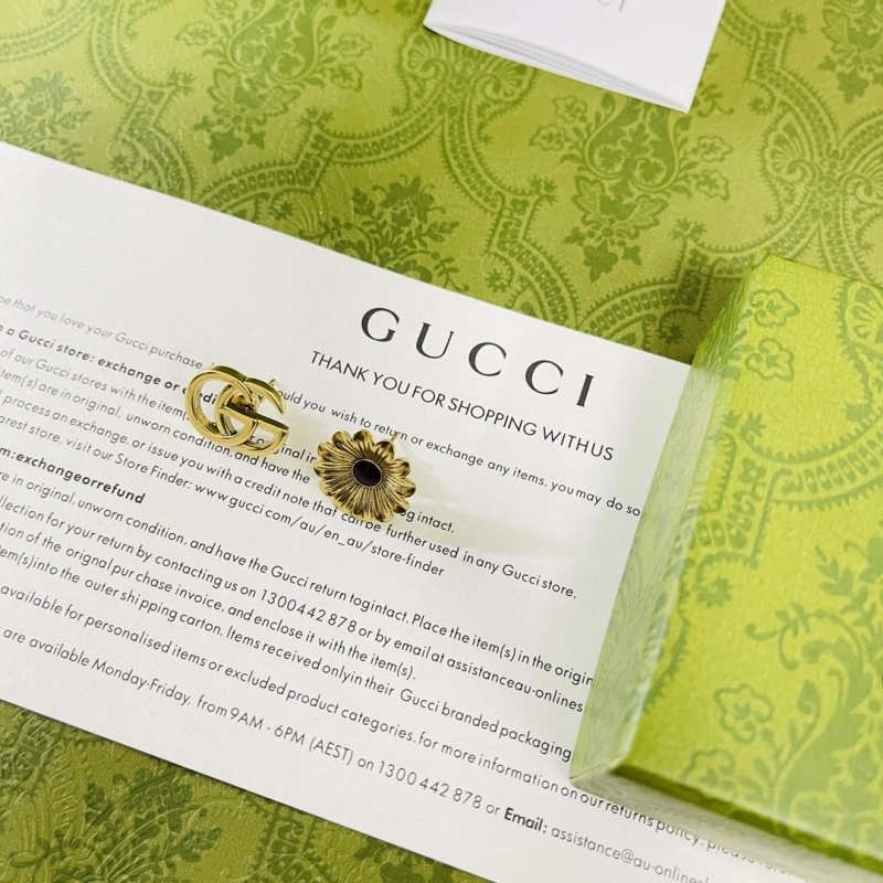 Gucci Earrings ZipUp 243219