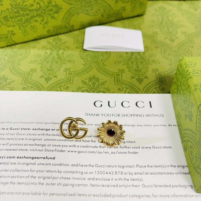 Gucci Earrings ZipUp 243219