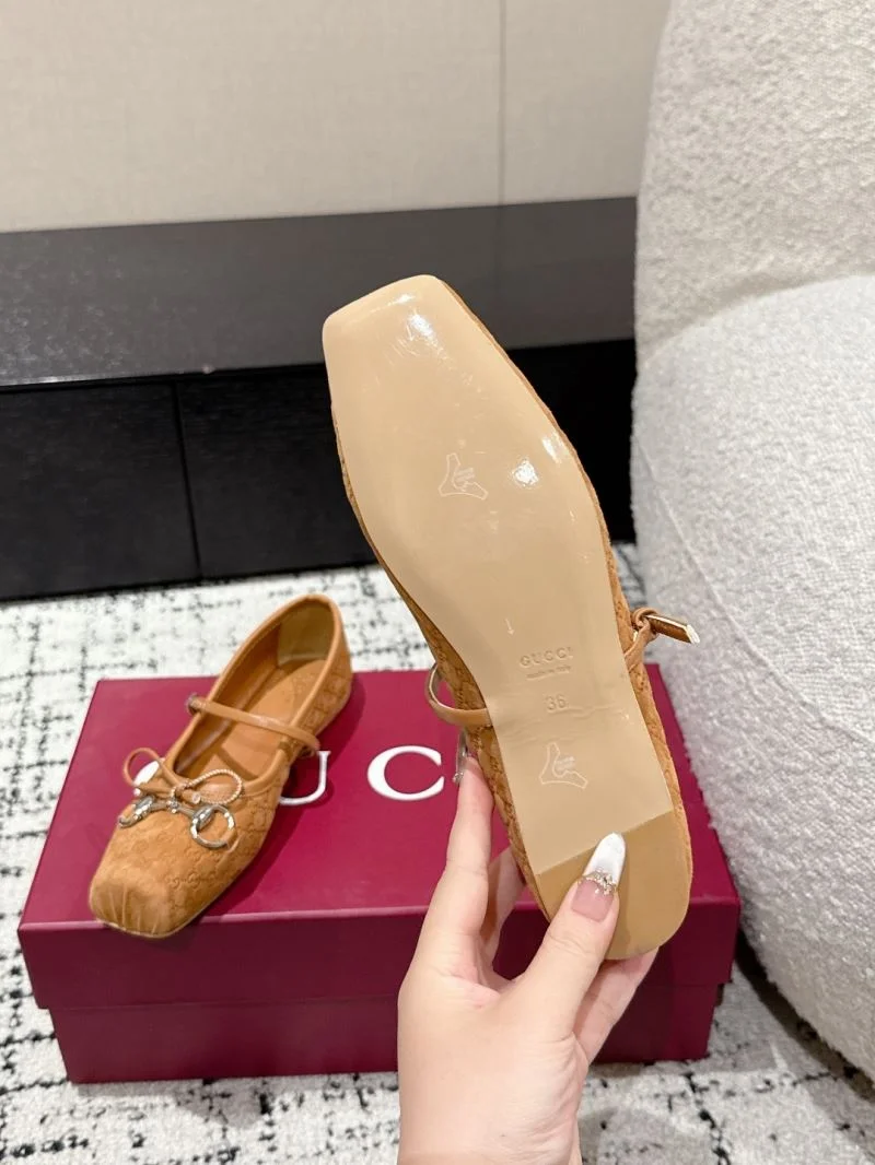 Gucci Flat Shoes TimelessDesign 25079
