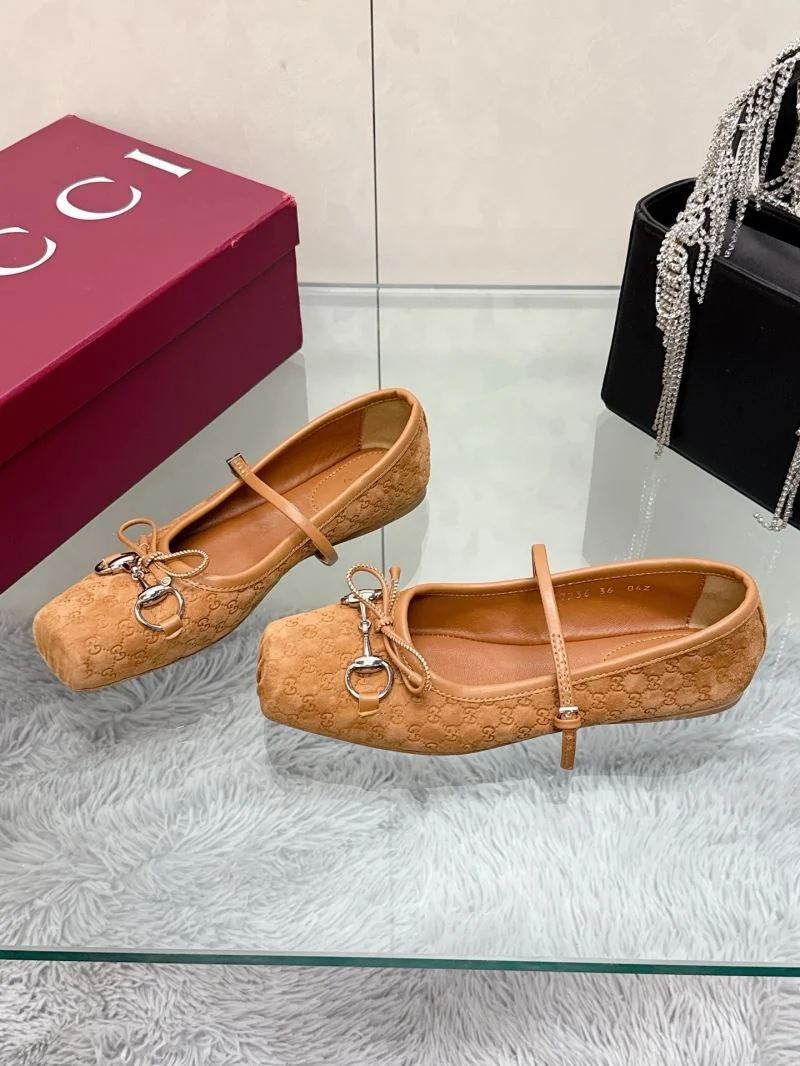 Cozy Gucci Flat Shoes 24845