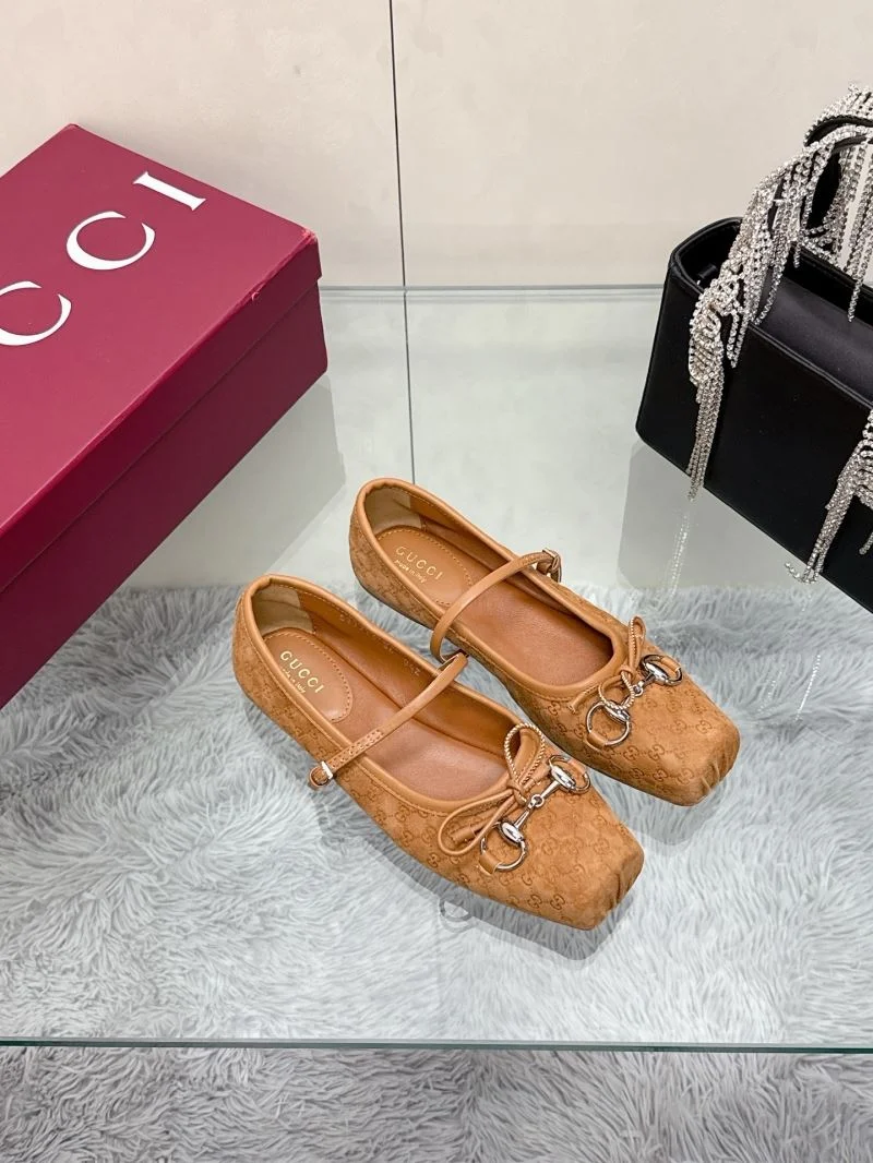 Cozy Gucci Flat Shoes 24845