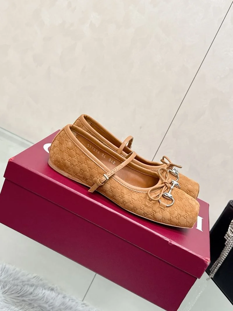 Cozy Gucci Flat Shoes 24845