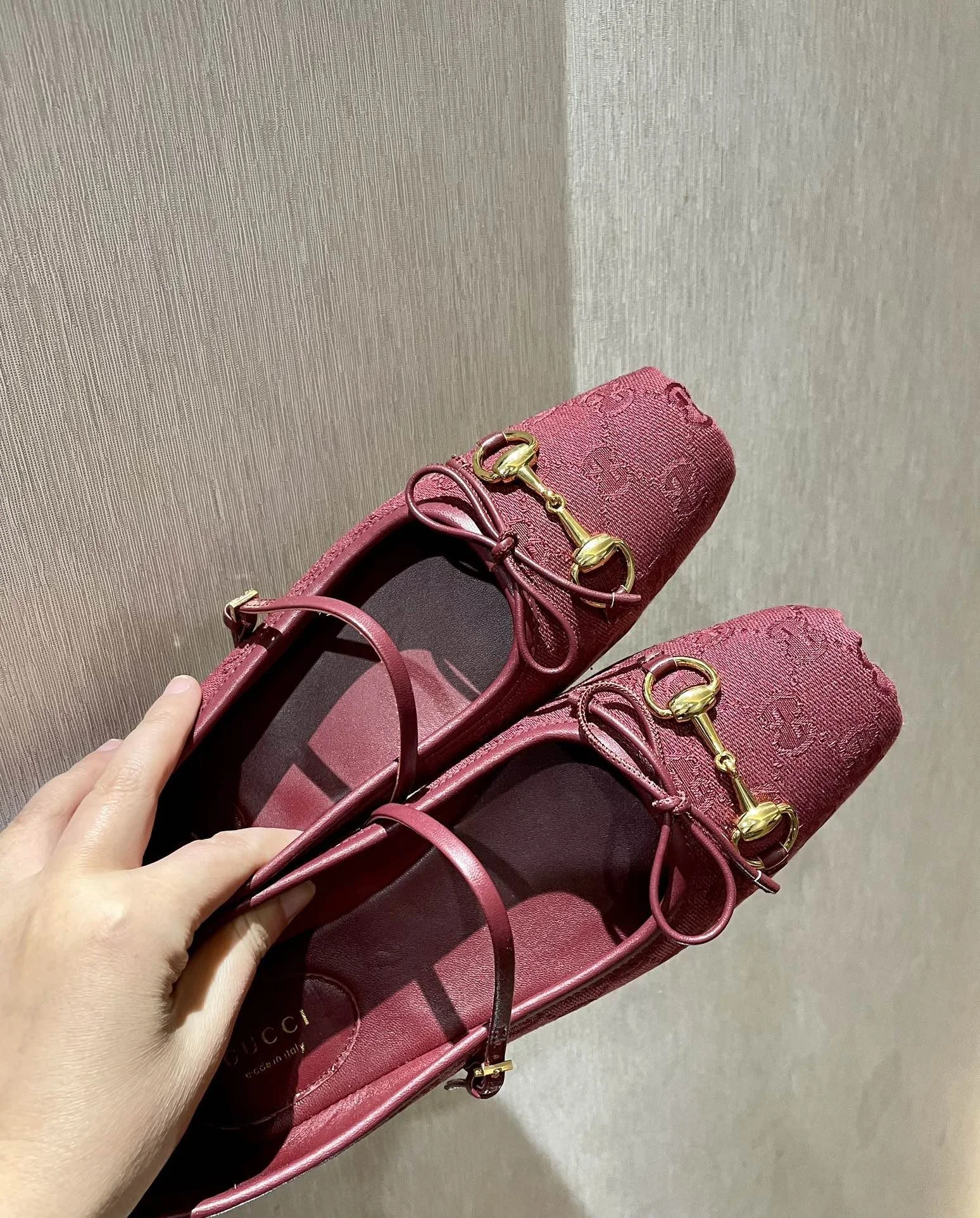 Cozy Gucci Flat Shoes 24522