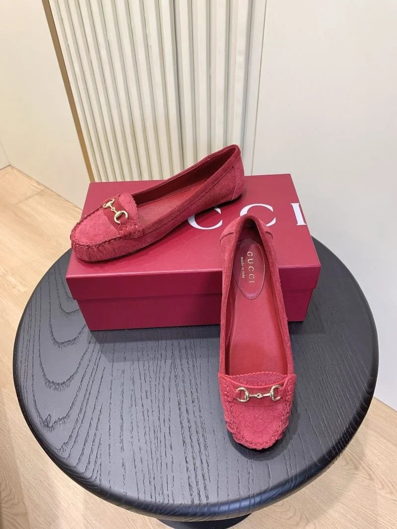 Gucci Flat Shoes ZipUp 24510