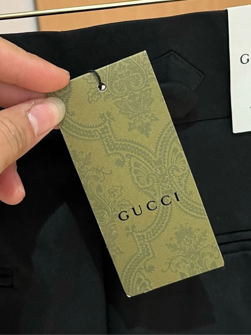 Gucci Long Pants Elegant 126337