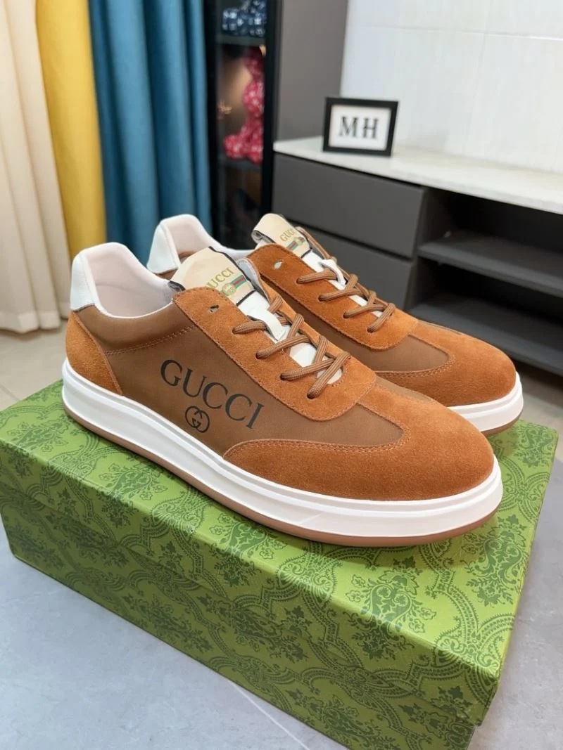 Gucci Low Shoes Stylish 25635