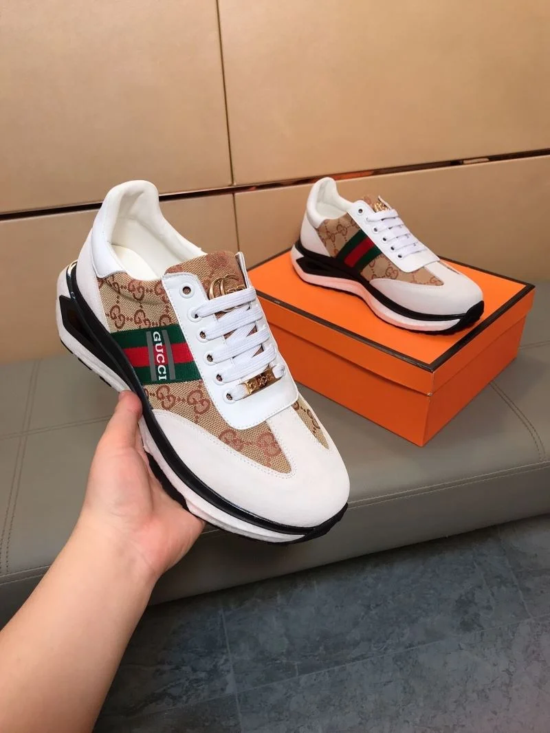 Gucci Low Shoes Breathable 25560